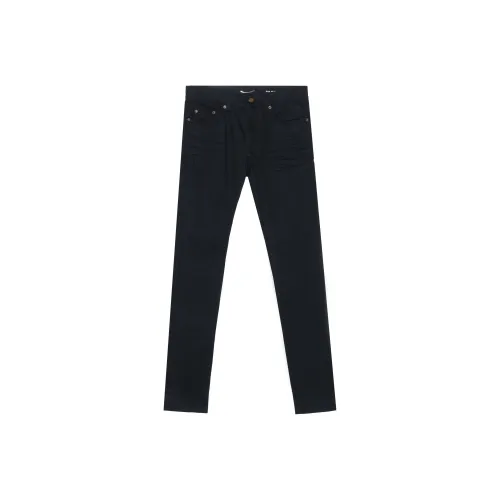 SAINT LAURENT Button Detailed Skinny Jeans