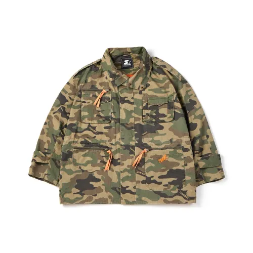 STARTER misbhvs Coats Unisex Camouflage