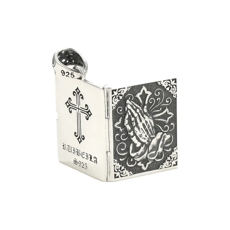 Ruibeila 925 Sterling Silver Necklaces Unisex-3