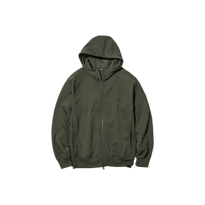 UNIQLO Jacket Unisex Dark Olive-0