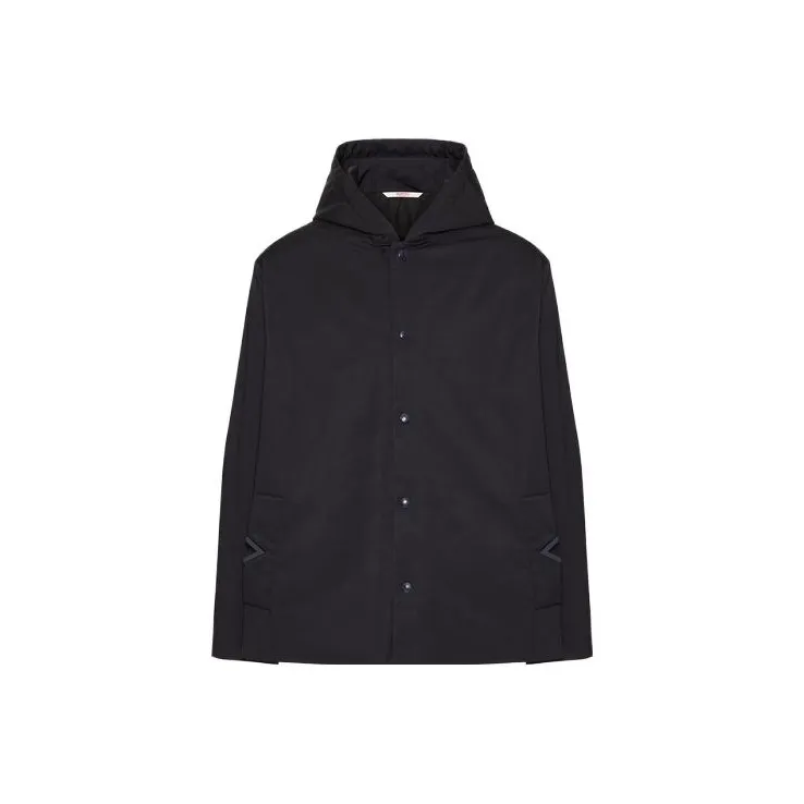 Valentino Buttoned Long Sleeved Jacket-0