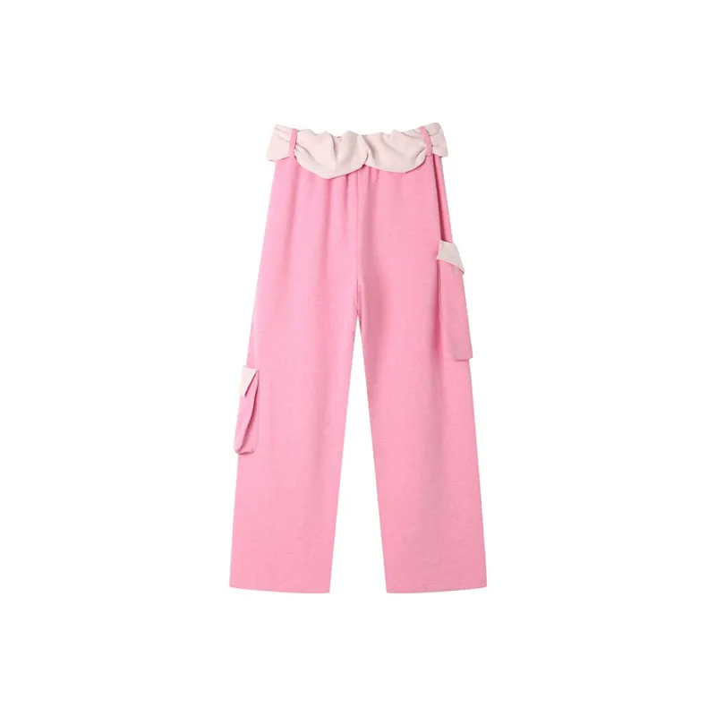ANDREA MARTIN Casual Pants Women's Pink-1