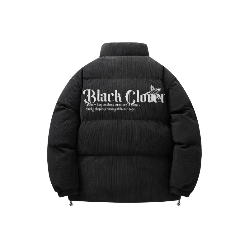 BLACK CLOVER Puffer Jacket Unisex-8