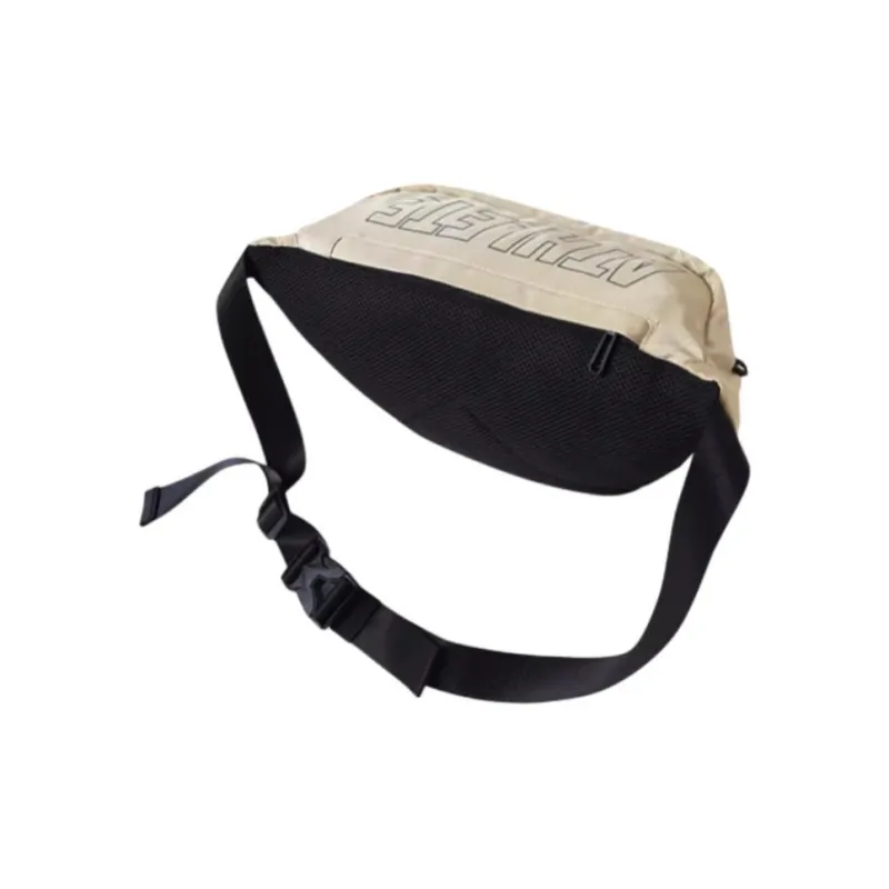 Anta Variety Training Collection Fabric One Shoulder Crossbody Fanny Pack Unisex Khaki-1