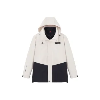 PEAK Windbreaker Jackets Unisex White Light Khaki