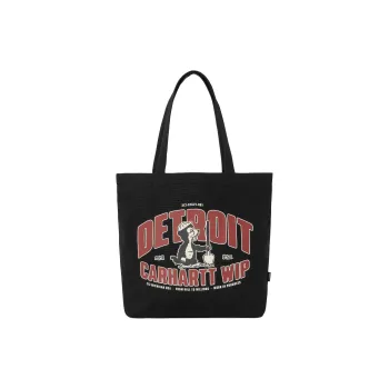 Carhartt WIP Canvas Tote Bag, Shopping Bag, Handbag Men's Black