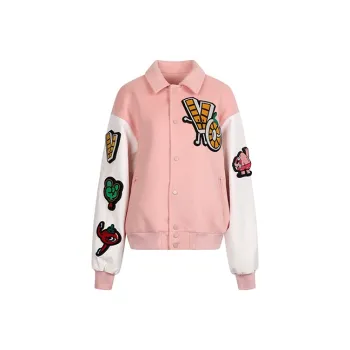 Valeria Obbaco Valeria Obbaco Fun Series Baseball Jerseys Unisex Pink