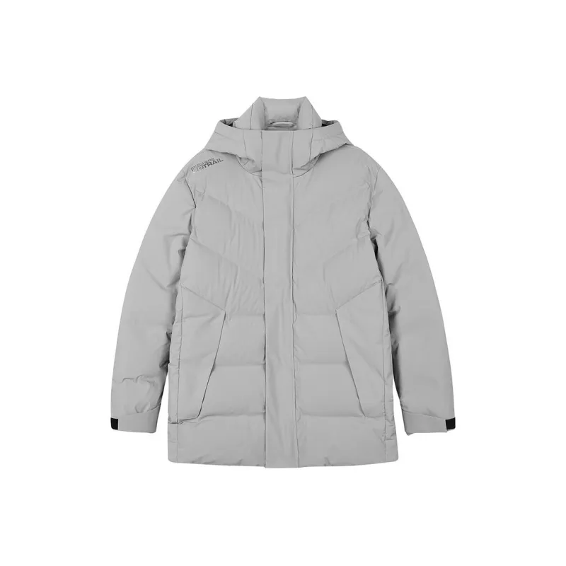 Skechers Down Jacket Men's Gray-0