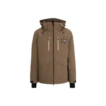 HUGO BOSS x PERFECT MOMENT Collaboration Hooded Down Ski Jacket With Special Branding Jackets Coats Men's Beige