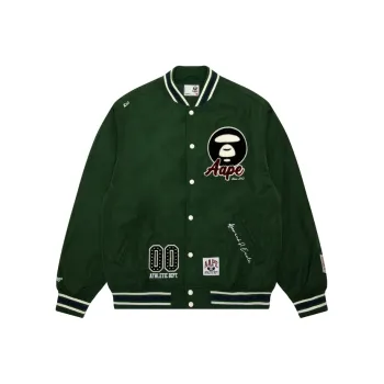 Aape Moonface logo Bomber Jacket