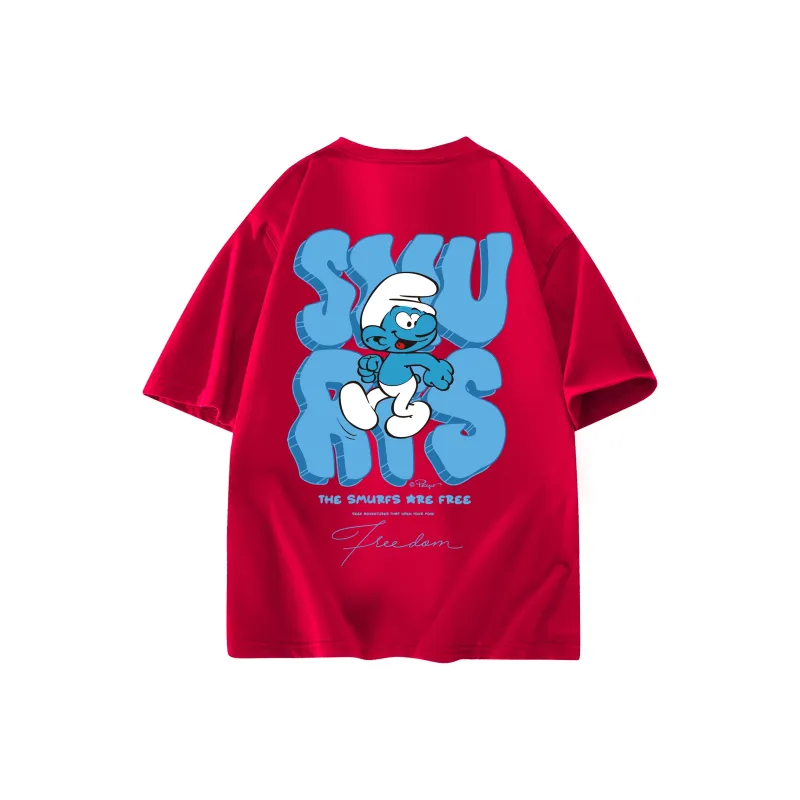 The Smurfs T Shirts Unisex-8