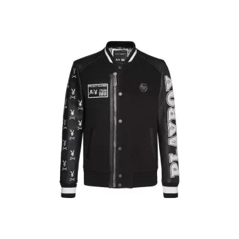 PHILIPP PLEIN FW23 Jackets Coats Men's Black
