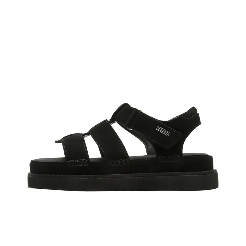 ΛOLUNKΛ Beach Sandals Unisex Black-13