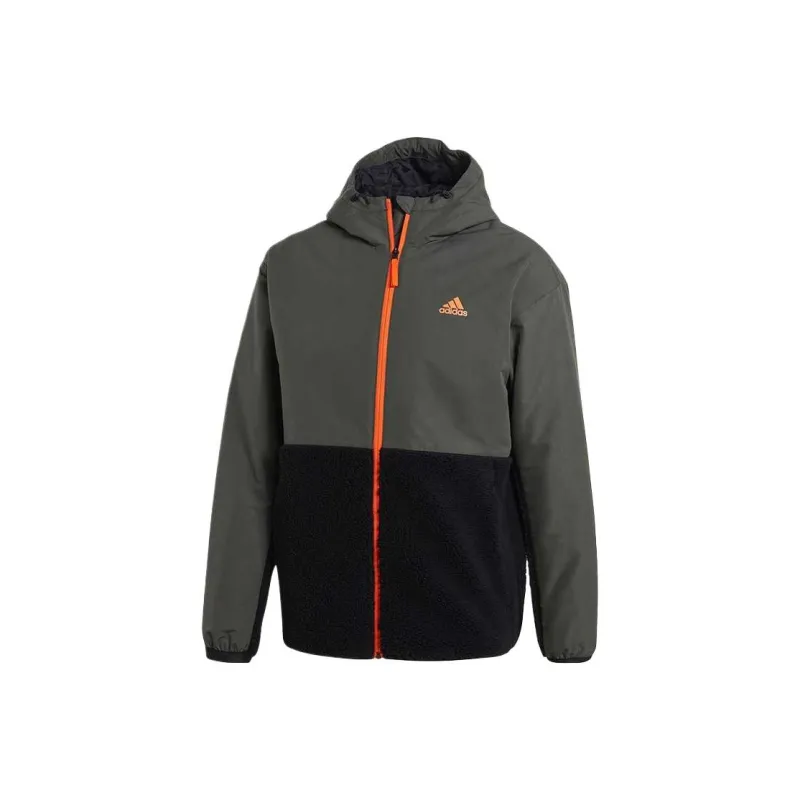 Adidas Jackets Coats Men's Black Gray Color-0
