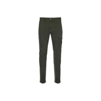 STONE ISLAND Cargo Pants Men Musk Green