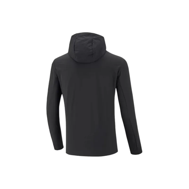 361° Trench Coat Men's Super Black-1
