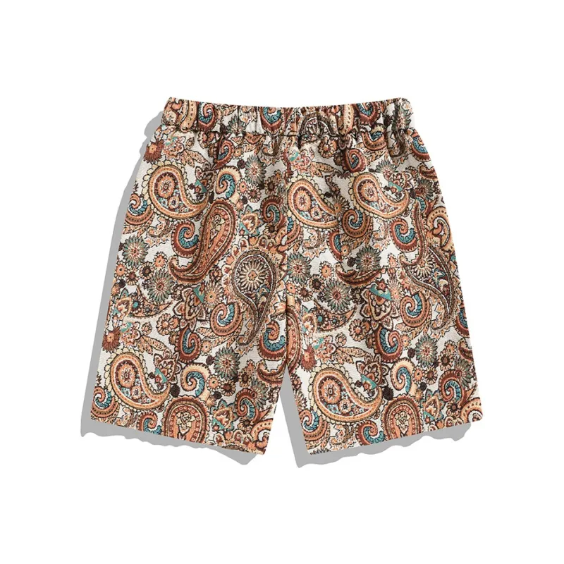 PIERRE CARDIN Casual Shorts Men's Paisley-1