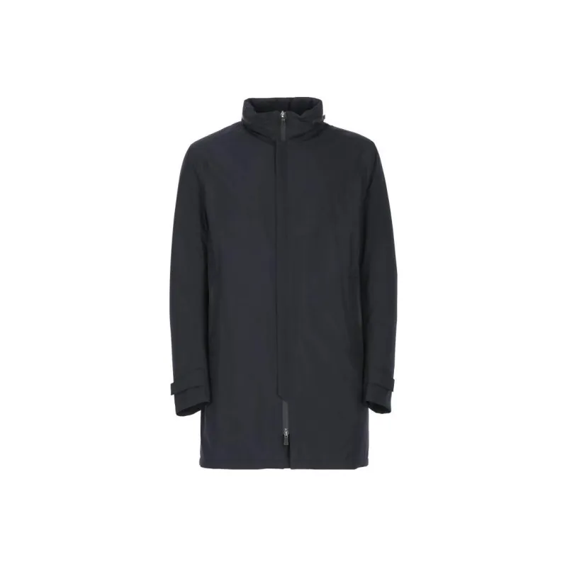 HERNO Laminar High-Neck Zipped Coat-0