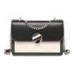 Black White-Round Buckle