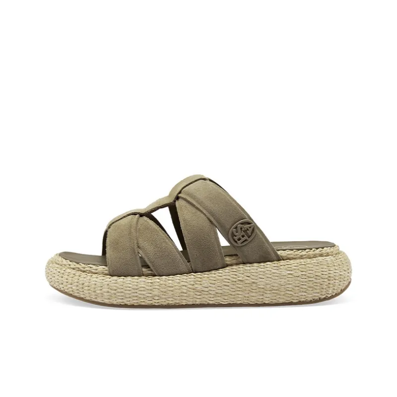 ASH Rubber Sole Slip Resistant Slide Slippers Women's-0