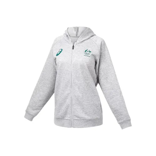 Asics Jackets Coats Unisex Heather Gray