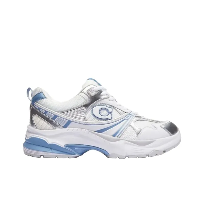 COACH Low Top Casual Shoes Women's White-1