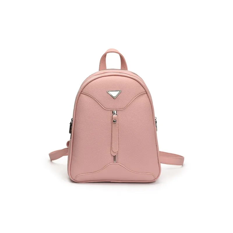 Wenpercy PU Backpack Women's Multicolor-3