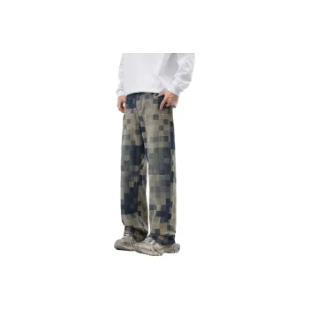 RENBEN Jeans Unisex Vintage Blue