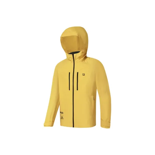 FILA x BBC EARTH Jacket Men's Strawflower Yellow