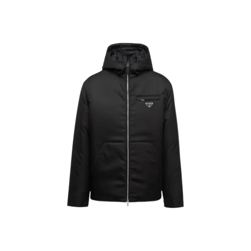 PRADA Puffer Jacket Men's Black-0