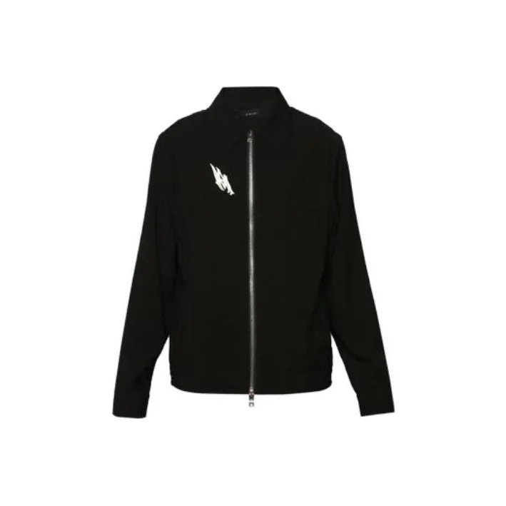 AMIRI Crystal Embellished Wolf Blouson-0