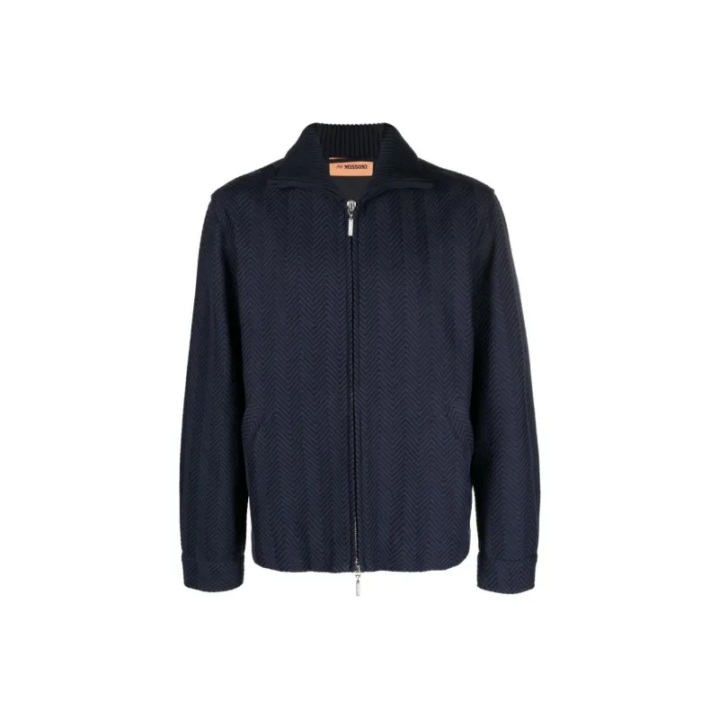 MISSONI Jackets Coats Men's Marine Blue-0