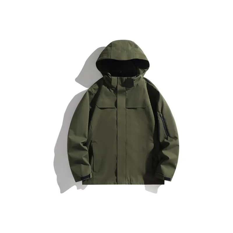 Warrior Huichao Riding The Wind Collection Waterproof And Windproof To Keep Warm Windbreaker Jacket Unisex-6