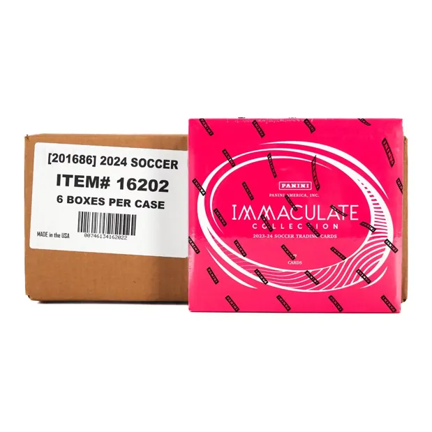 Topps Lmmaculate Soccer Hobby Soccer IMM Star Card Whole Box-2