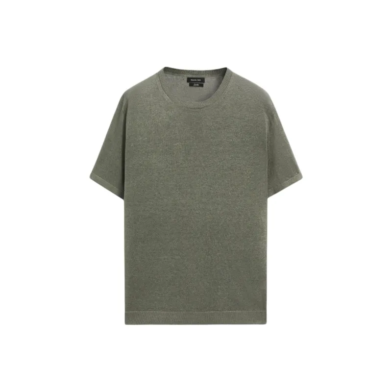 Massimo Dutti T Shirt Men's Light Khaki-0