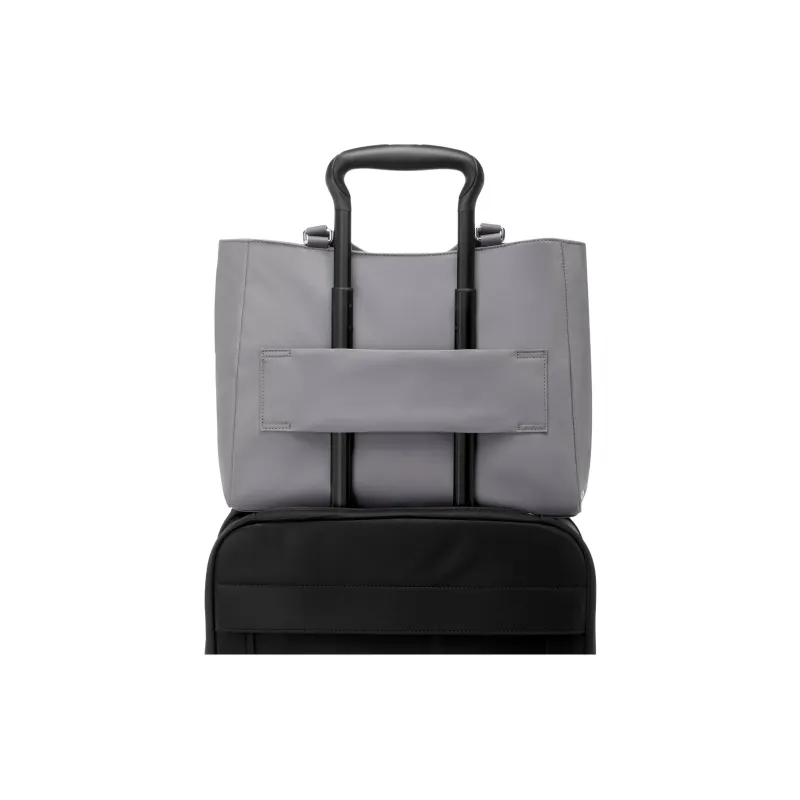 TUMI Voyageur Nylon Tote Bag, Shopping Bag, Shoulder Bag, Crossbody Bag, Handbag Medium Size Women's Haze Gray-4