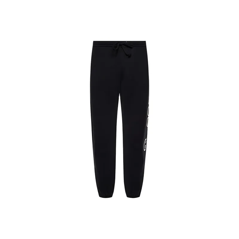 GUCCI Knitted Sports Pants Men's Black-0