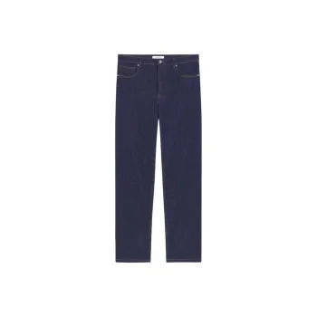 Maison Kitsune Mid Rise Straight Leg Jeans