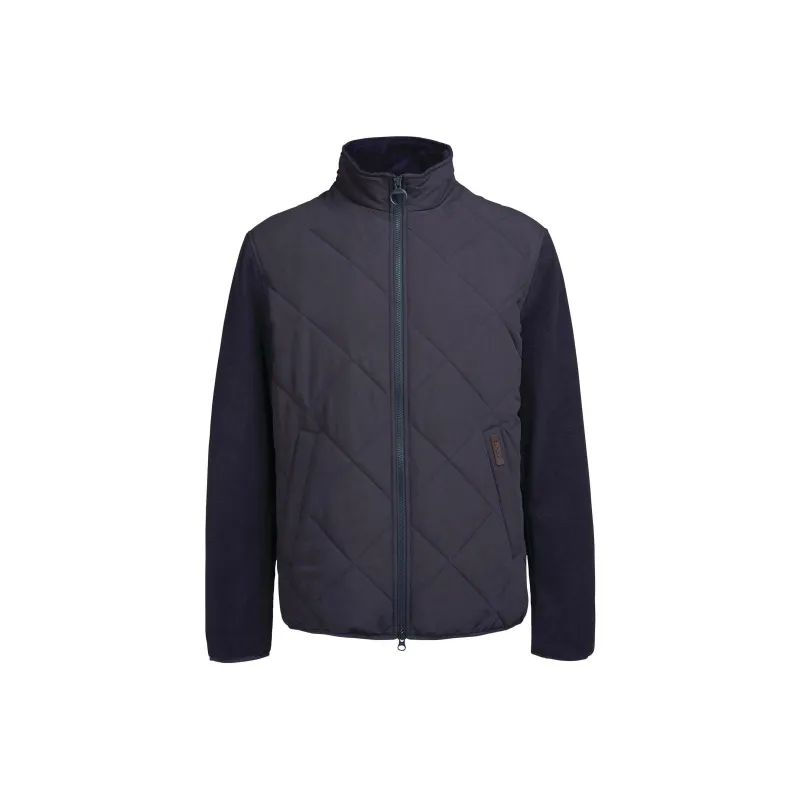 BARBOUR Barbour Hybrid Fleece Jacket Jackets Coats Men's Marine Blue-0