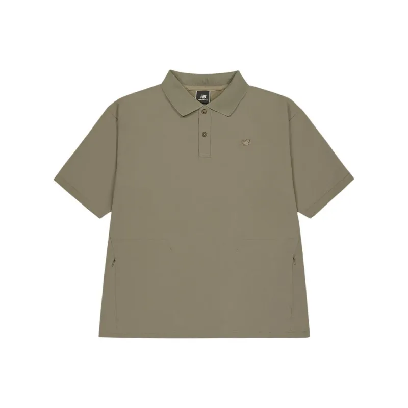 New Balance MET 24 T Shirt Men's Medium Brown Gray-0
