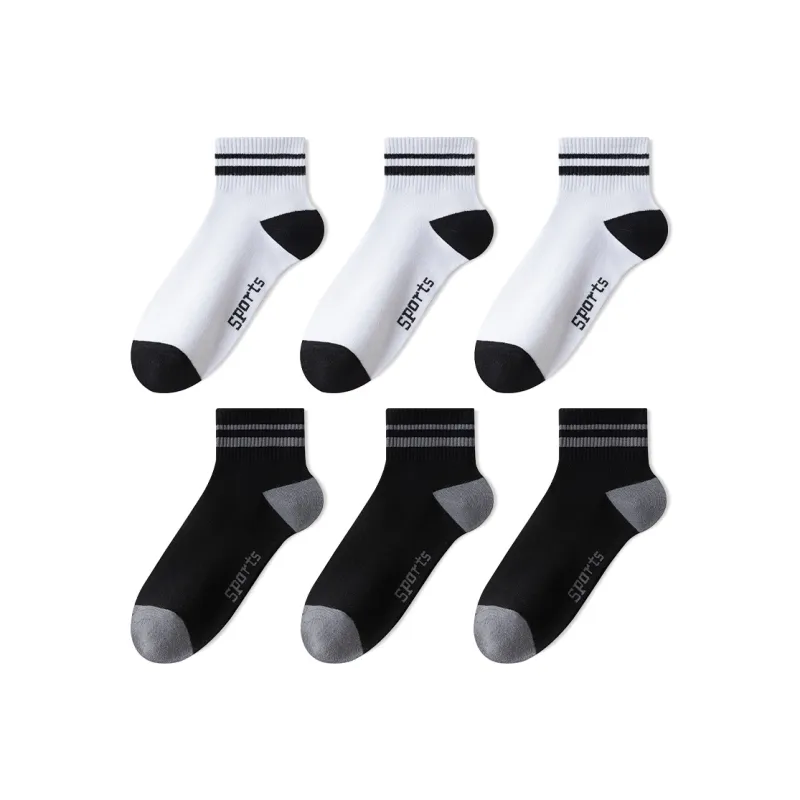 Urban Beauty Mid Calf Socks Men's 6 Pack-30