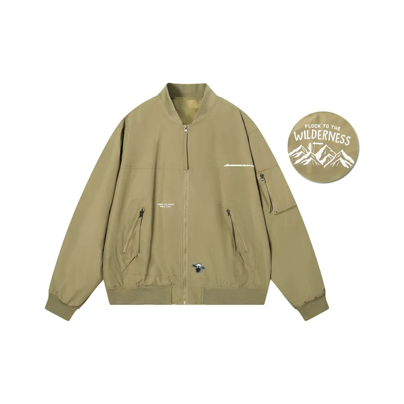SHAUN THE SHEEP Baseball Jacket Unisex-14