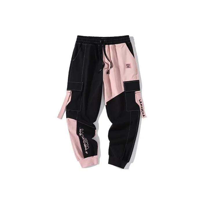 LAMLICKA Cargo Pants Unisex Black-0