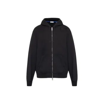 Burberry Zip Up Drawstring Hoodie