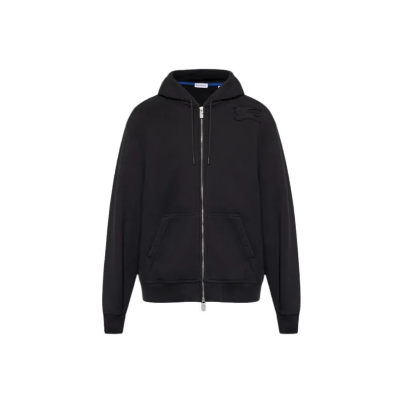 Burberry Zip Up Drawstring Hoodie-0