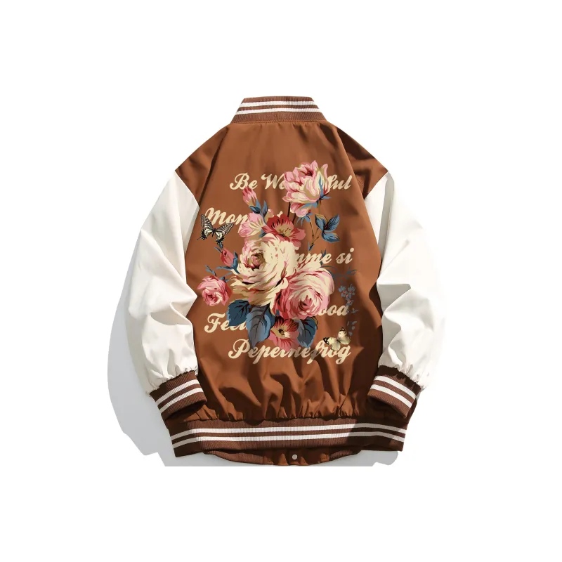 Pepe The Frog Baseball Jacket Unisex-8