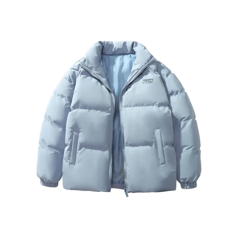 Tre Club Puffer Jacket Unisex Blue Gray-0