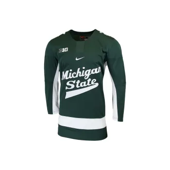 Nike Men's Limited Hockey Jersey Baseball Jacket Men's Green