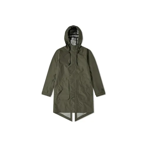 Nike Parka Coats Men Army Green