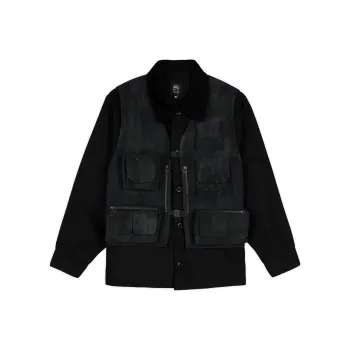 Brain Dead DUCK TOLLING RETRIEVER JACKET Jackets Coats Unisex Black